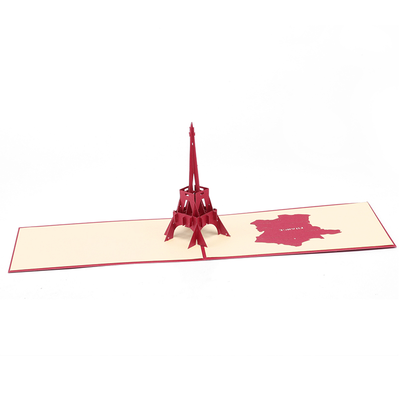 Объемная 3D открытка «Париж»